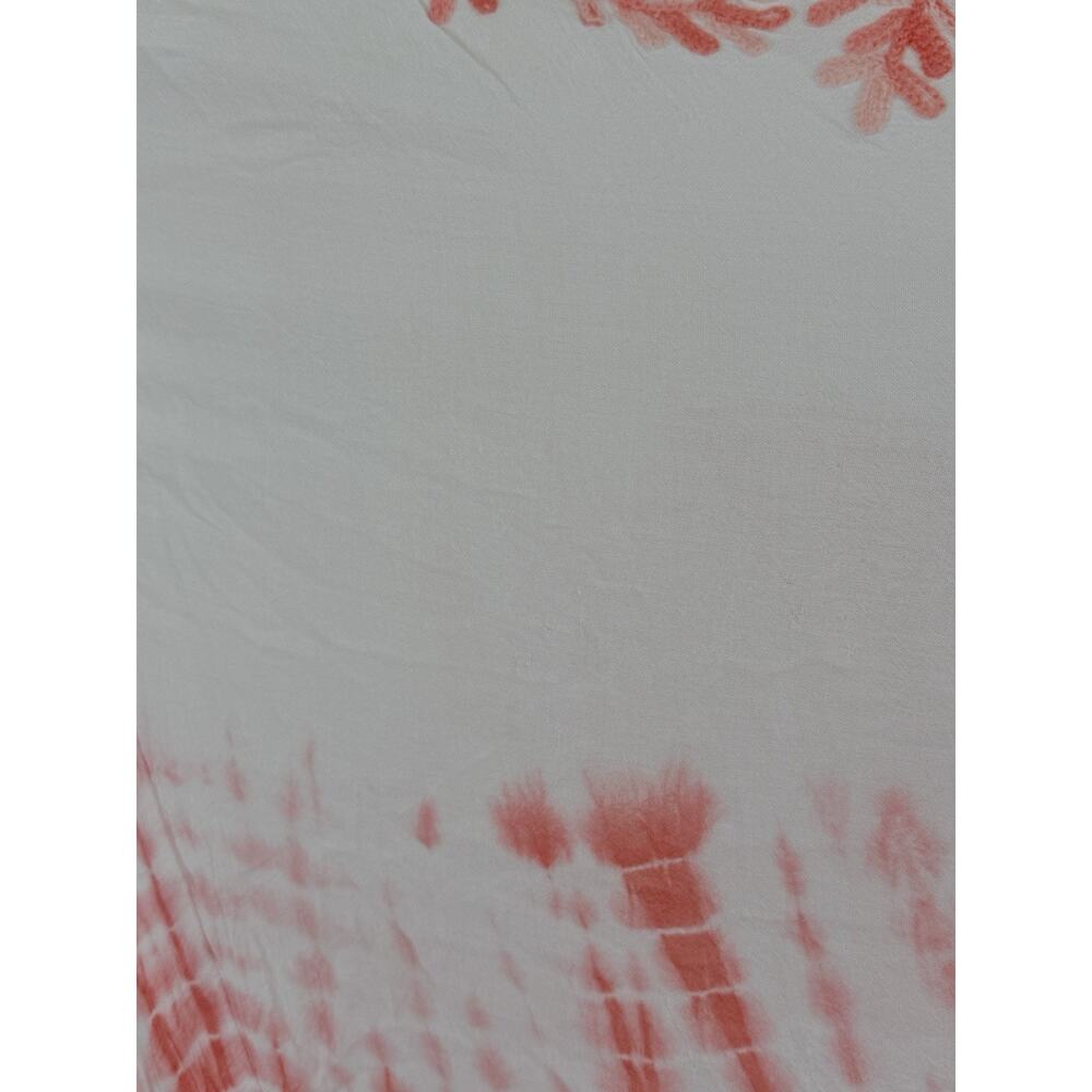 Women’s Dress Embroidered Tie Dye Asymmetrical Boho Hippie Sleeveless One Size - Picture 10 of 13